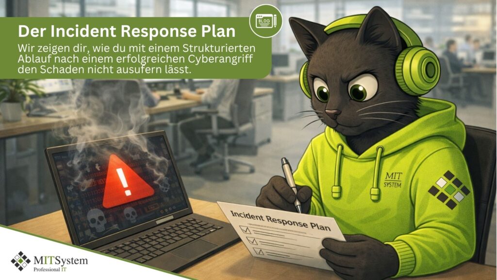 So kann dir ein professioneller Incident Response Plan größeren Schaden von deinem Unternehmen fernhalten. MIT-System aus Kassel berät dich!