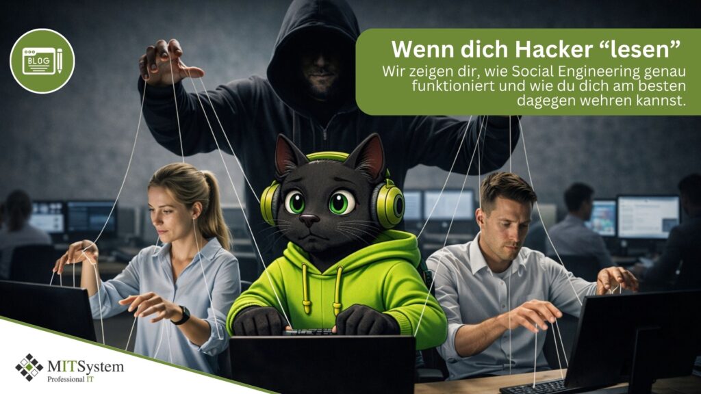 Social Engineering – Wenn Hacker die Schwächen der Opfer ausnutzen. MIT System aus Kassel informiert Unternehmen.