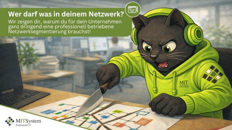 Fehlende Netzwerksegmentierung – Warum hat sich ein Angriff auf einen einzelnen Rechner so schnell im gesamten Netzwerk ausgebreitet? MIT System aus Kassel erklärt es dir.
