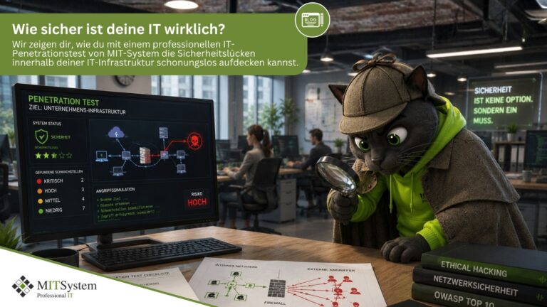 Deswegen brauchst du einen professionellen IT-Penetrationstest für deine Unternehmens-IT in Kassel von MIT-System
