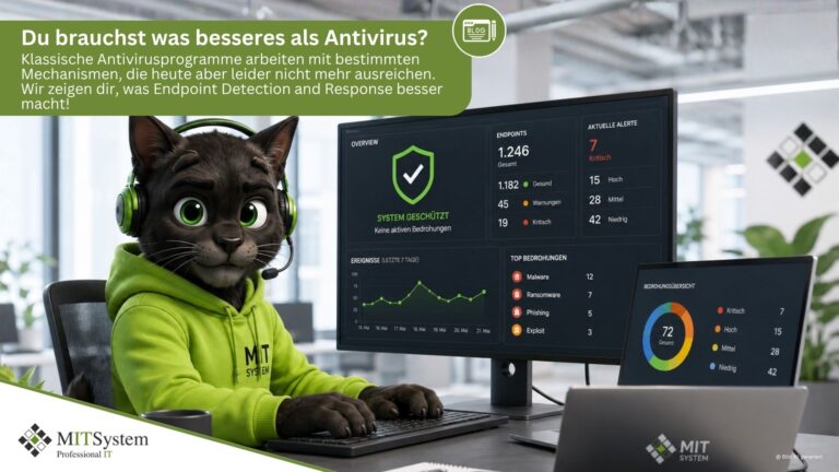 Endpoint Detection and Response (EDR): Der nächste Schritt nach dem klassischen Antivirus mit MIT-System aus Kassel