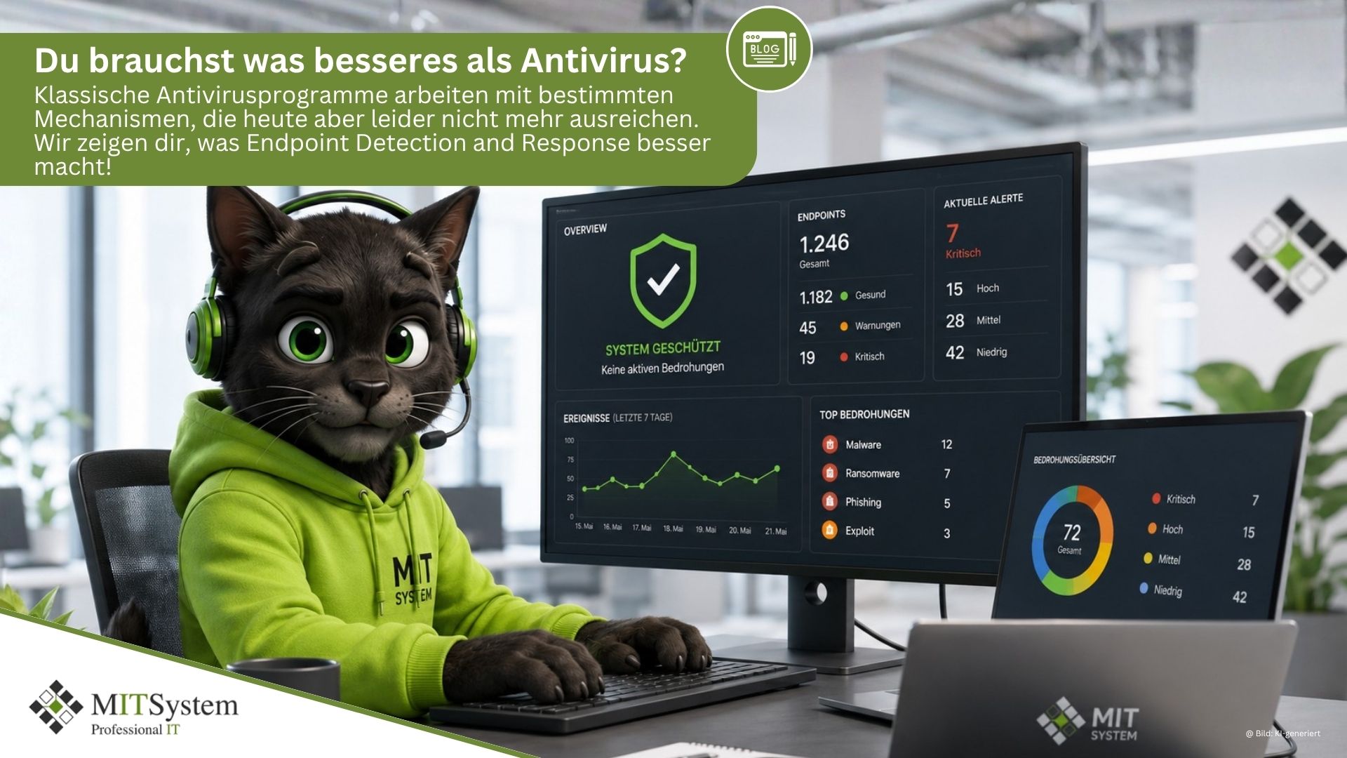 Endpoint Detection and Response (EDR): Der nächste Schritt nach dem klassischen Antivirus mit MIT-System aus Kassel