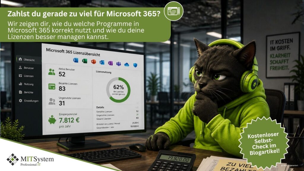 MIT-System aus Kassel zeigt dir, wie du welche Programme in Microsoft 365 korrekt nutzt und wie du deine Lizenzen besser managen kannst.