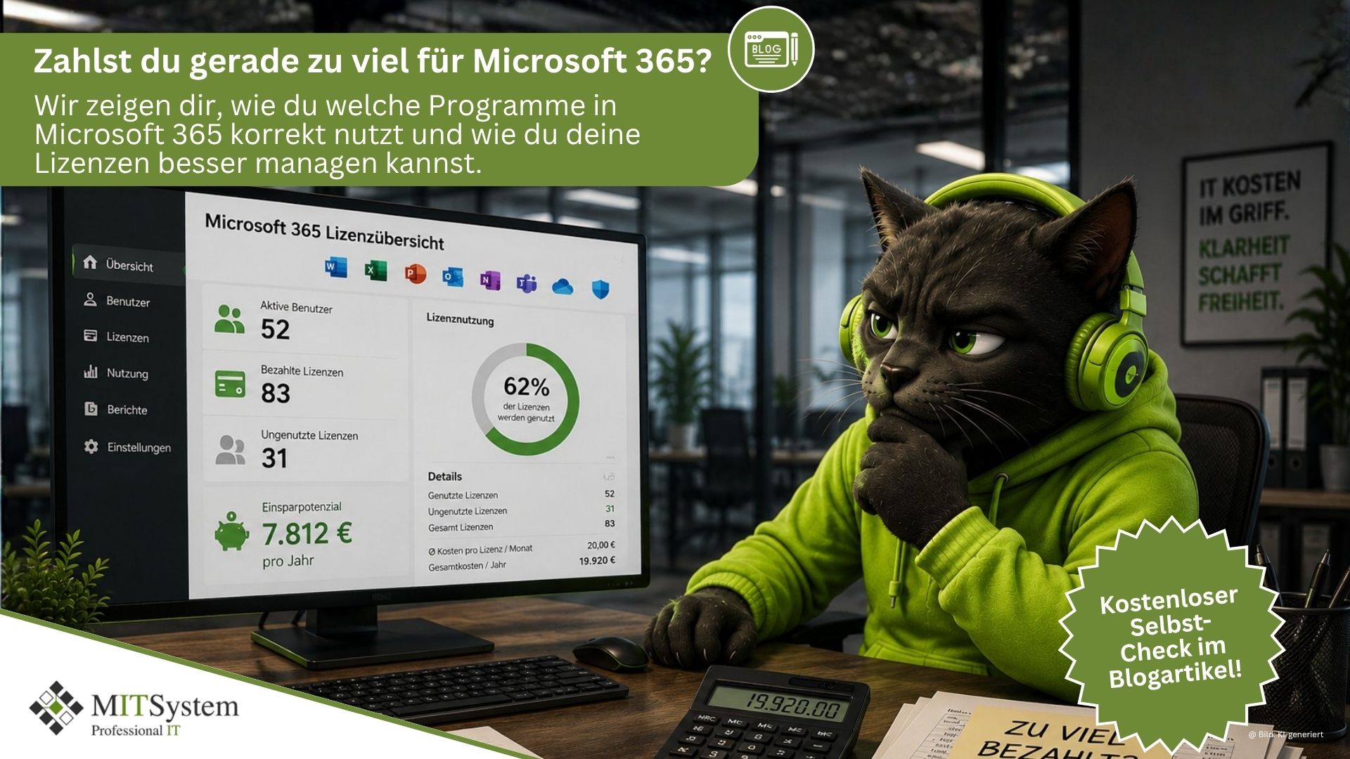 MIT-System aus Kassel zeigt dir, wie du welche Programme in Microsoft 365 korrekt nutzt und wie du deine Lizenzen besser managen kannst.