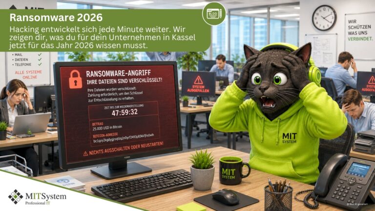 Ransomware-Angriffe 2026 – Was Unternehmen in Kassel jetzt wissen müssen