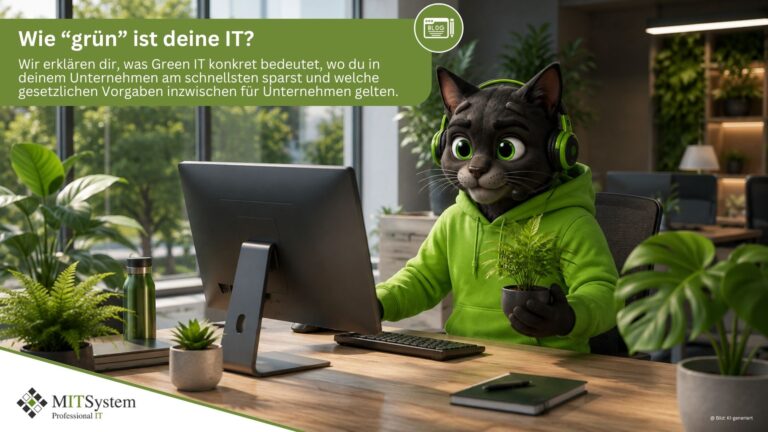 Green IT: Wie du mit nachhaltiger IT Geld sparst und die Umwelt schonst