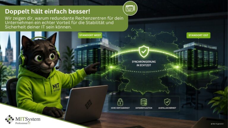 Georedundante Rechenzentren: Warum dich ein zweiter Standort ruhig schlafen lässt