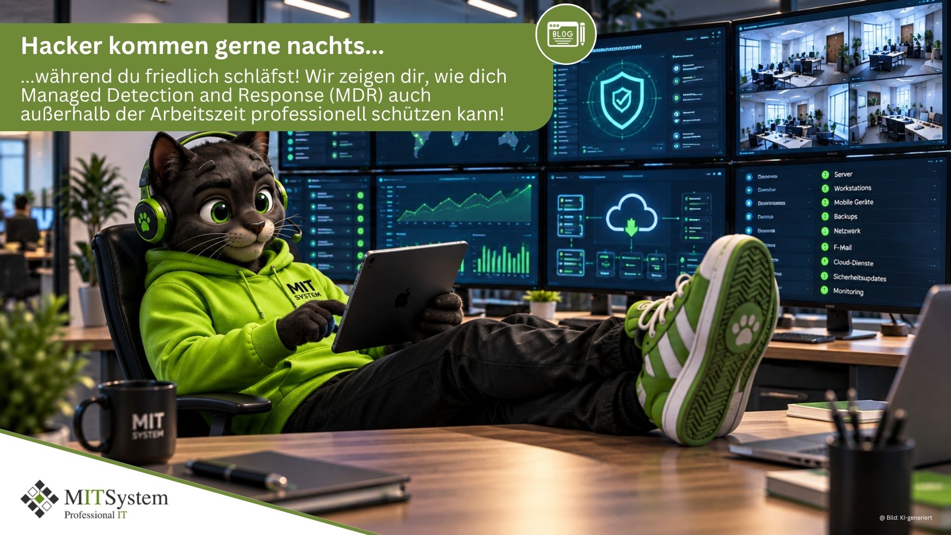 Managed Detection and Response (MDR) – Der Rund-um-die-Uhr-Schutz für deine Unternehmens-IT
