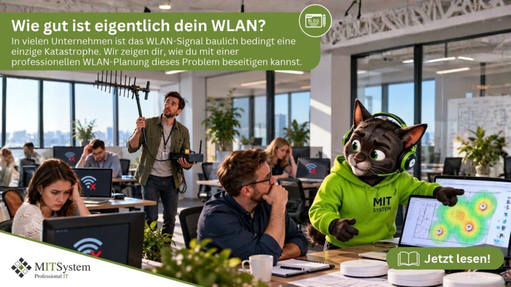 WLAN-Planung im Unternehmen: Warum ein neuer Router dein WLAN-Problem nicht löst